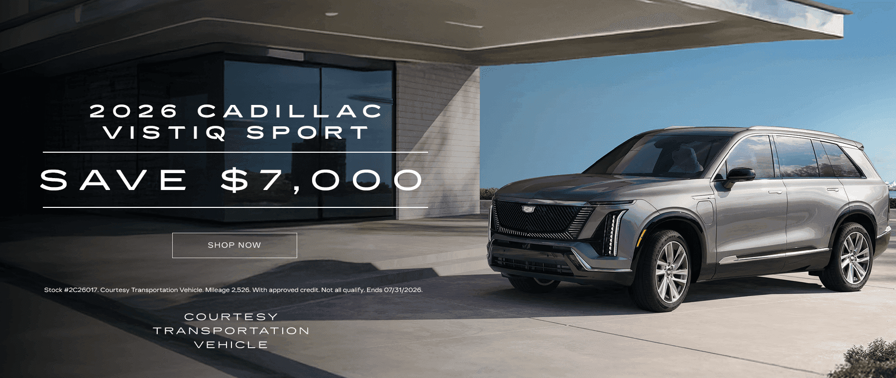 2026 CADILLAC VISTIQ SPORT