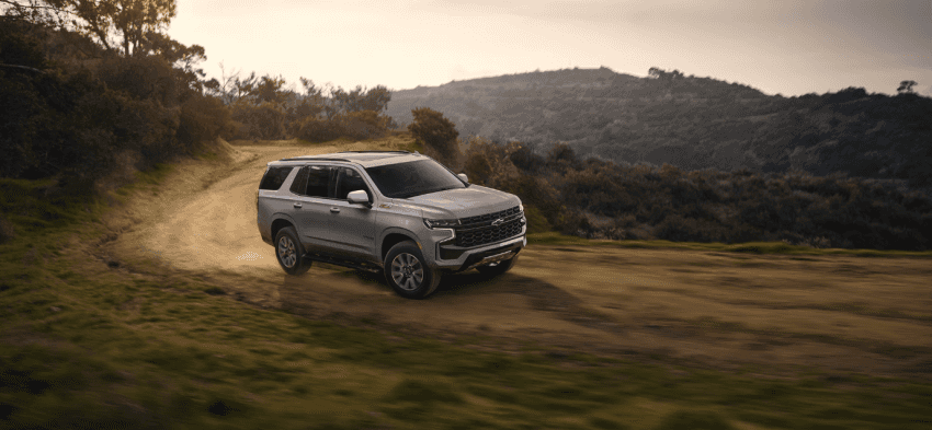 2025 chevy tahoe driving