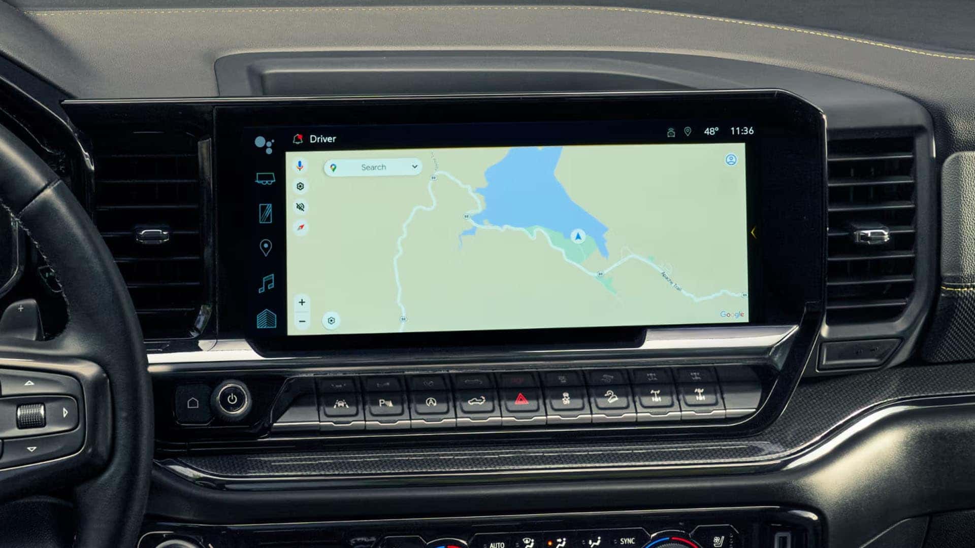 2025 Silverado 1500 screens and connectivity
