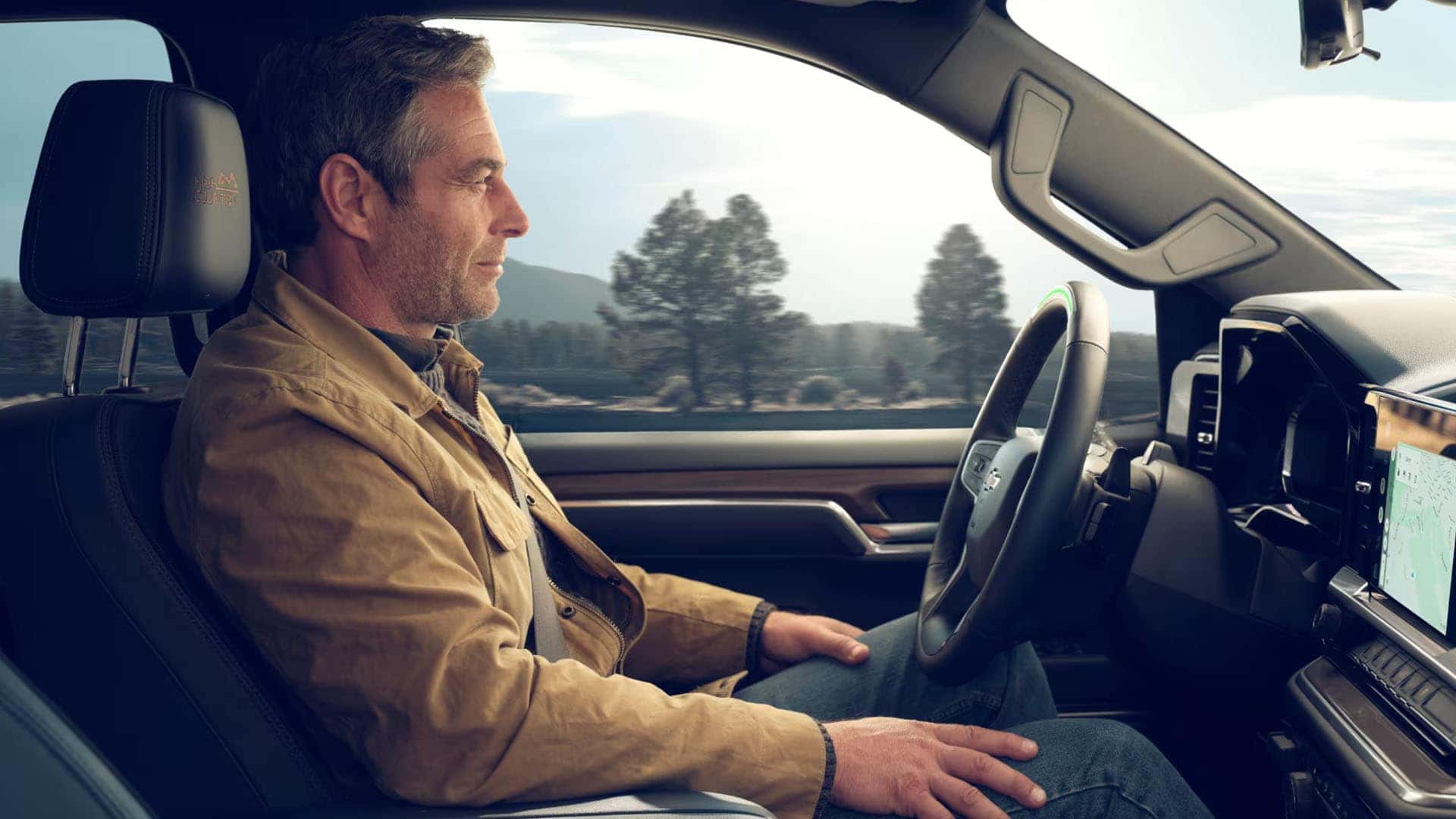 2025 Silverado 1500 driver controls and display
