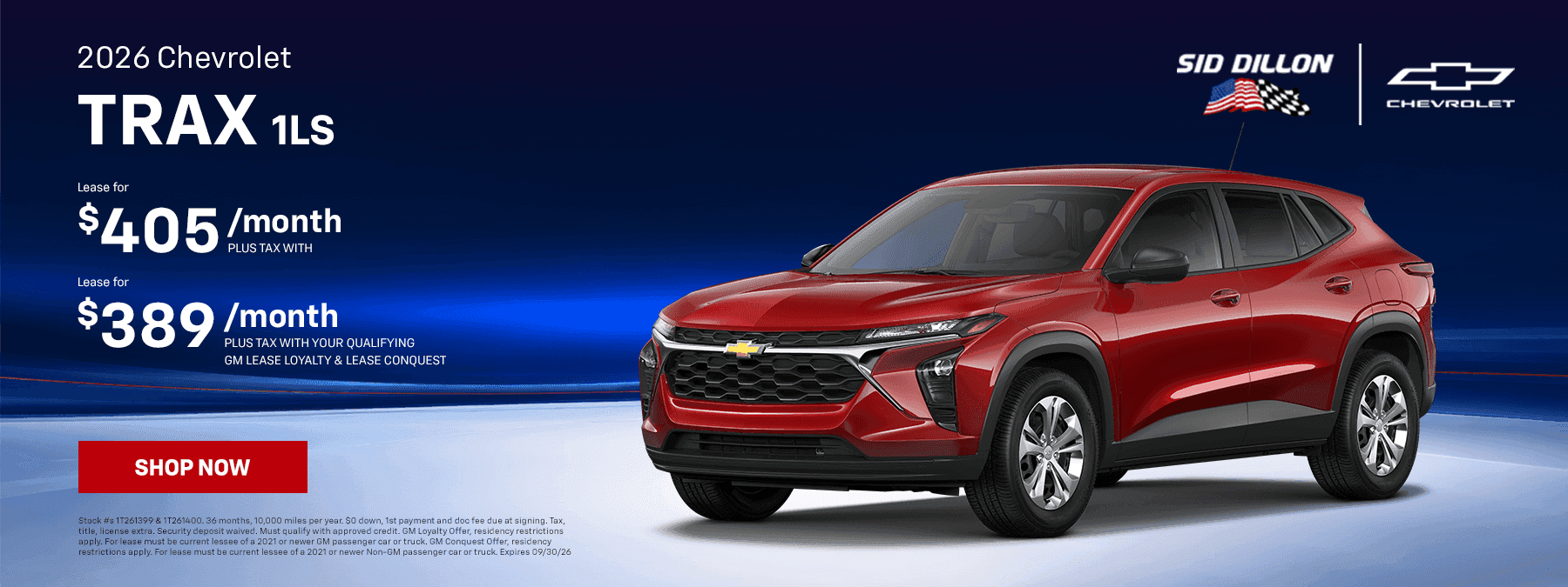 2026 CHEVY TRAX 1LS