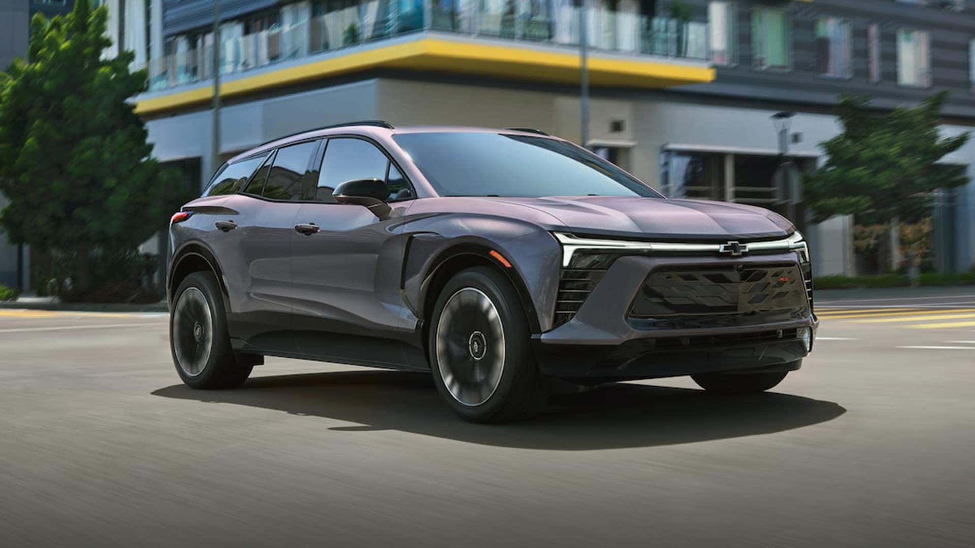 2025 Chevrolet Blazer EV at an Intersection