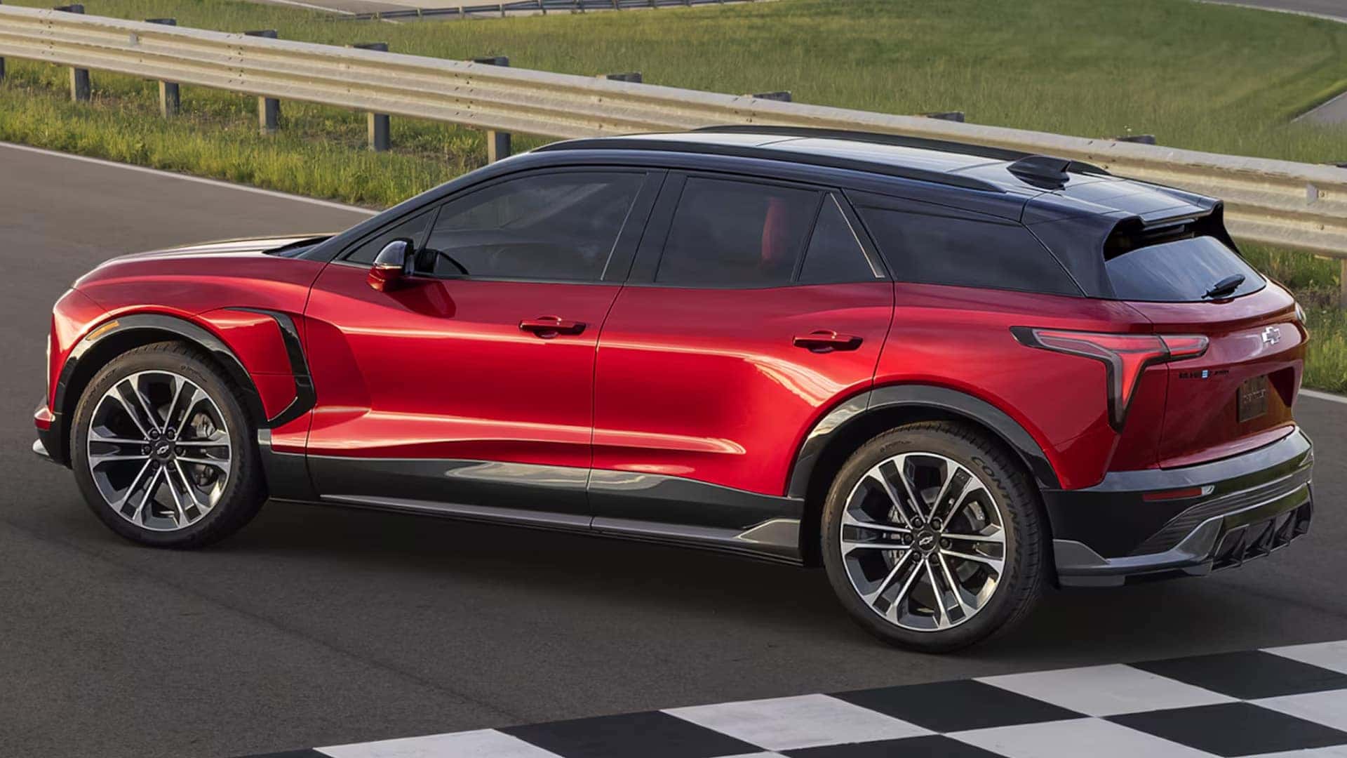 2025 Chevrolet Blazer EV on Road