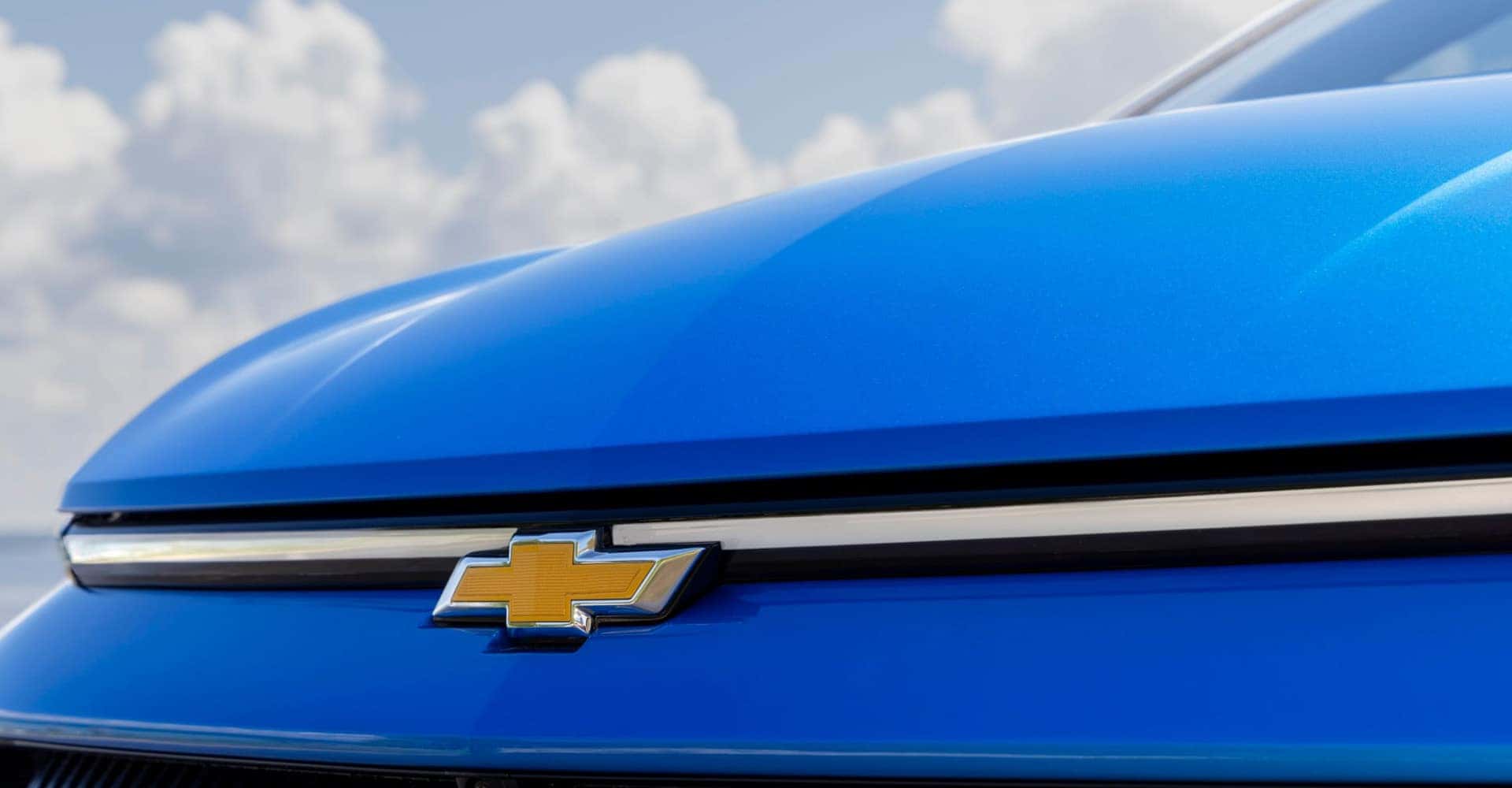 2025 Chevrolet Equinox EV close up of badge