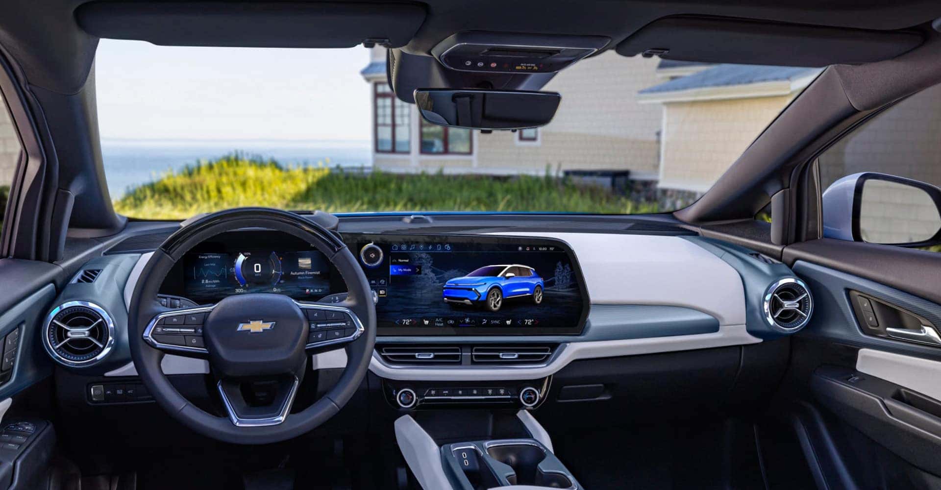 2025 Chevrolet Equinox EV front dash area