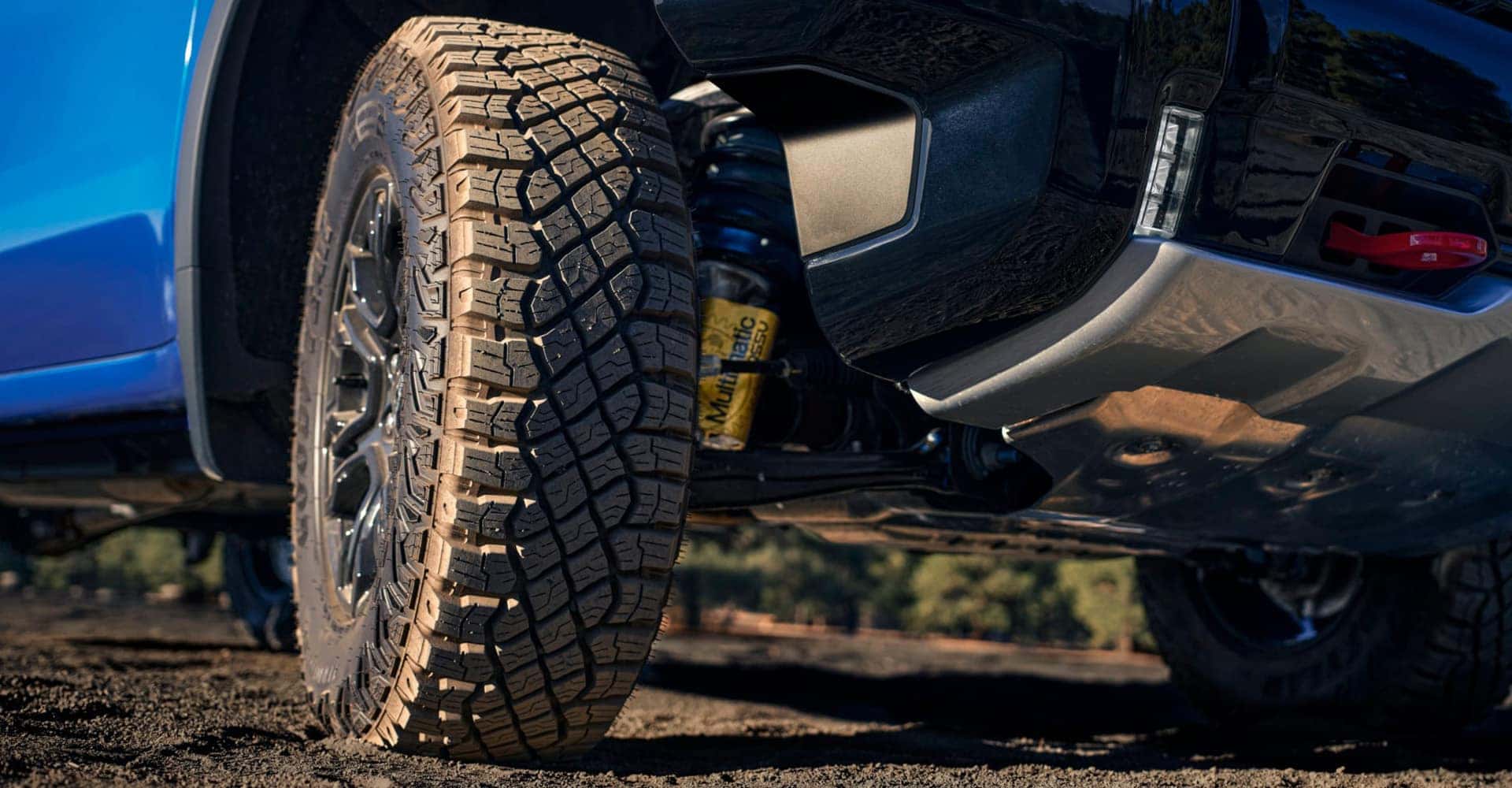 2025 Chevrolet Silverado 1500 close up of shocks
