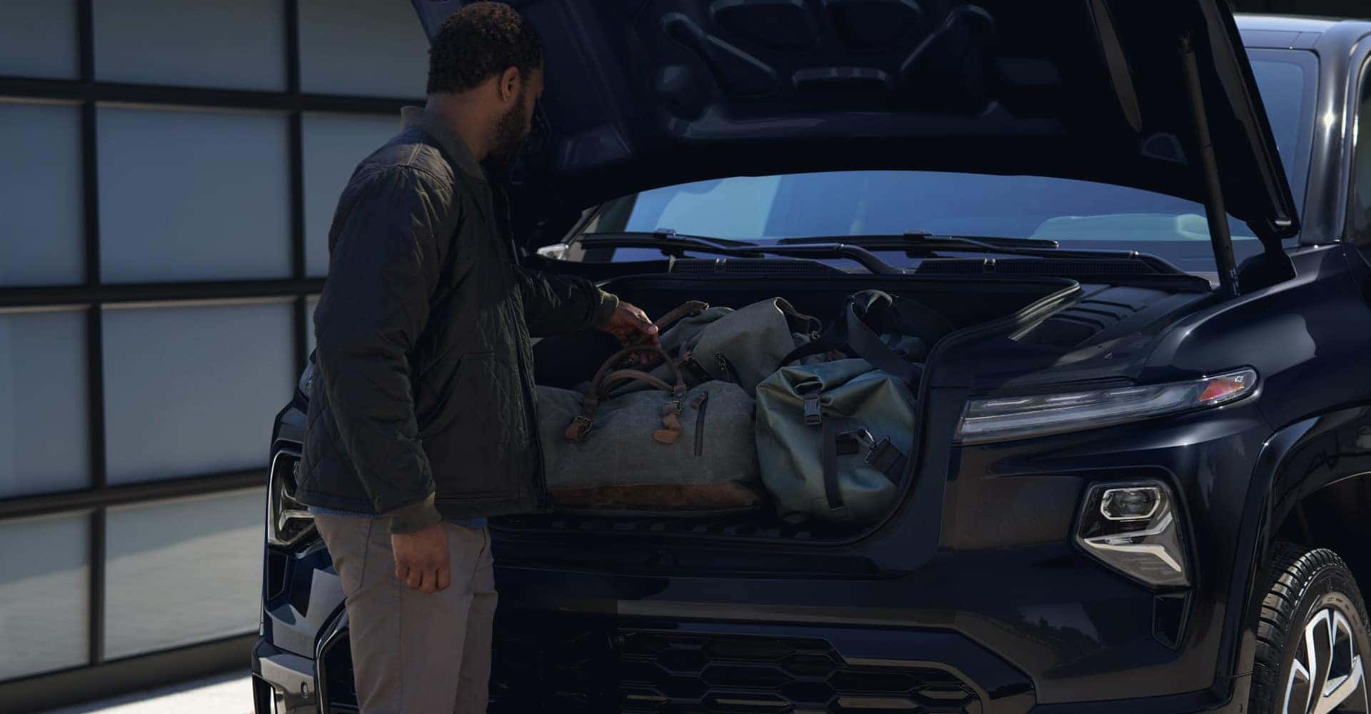 2025 Chevrolet Silverado EV front cargo