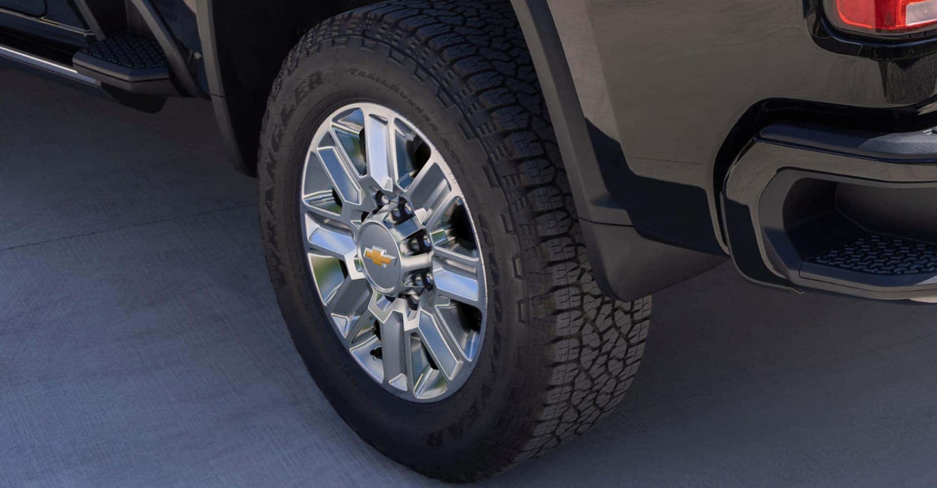 2025 Chevy Silverado HD view of tire