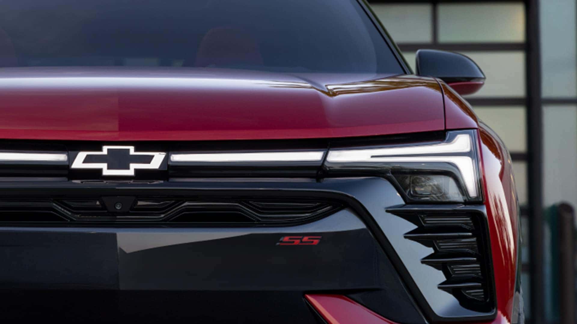 2025 Chevrolet Blazer EV Driving Down Street