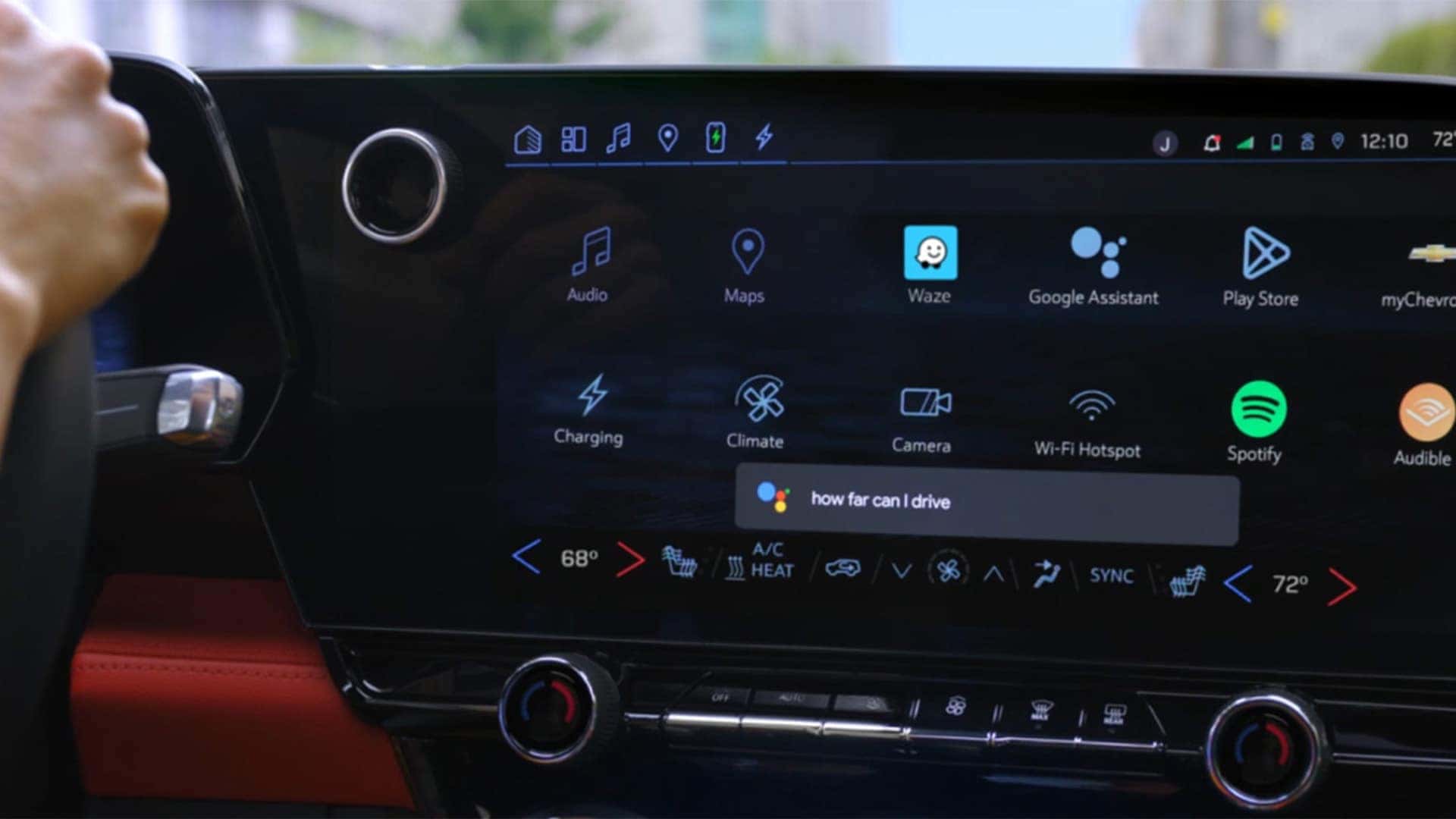 Touchscreen Navigation in 2025 Chevrolet Blazer EV