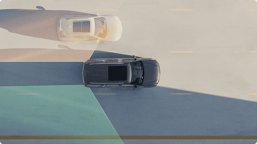 Blind Zone Steering Assist with Trailering