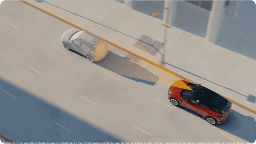 Following Distance Indicator