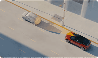 Following Distance Indicator