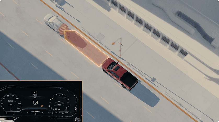 Following Distance Indicator