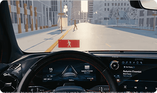 Front Pedestrian Braking