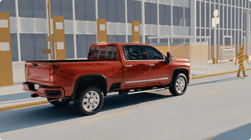 Front Pedestrian Braking 