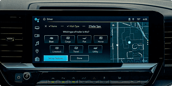 In-Vehicle Trailering App