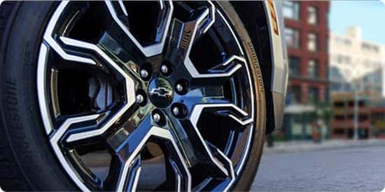 Suburban RST’s athletic 24-inch wheels
