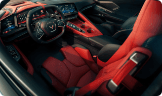 Asymmetrical Adrenaline Red with Jet Black