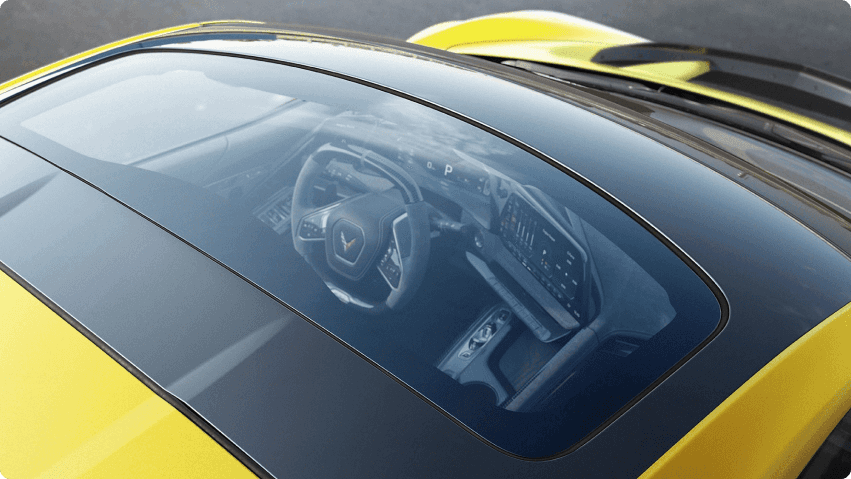 New Electrochromic Coupe Roof Panel