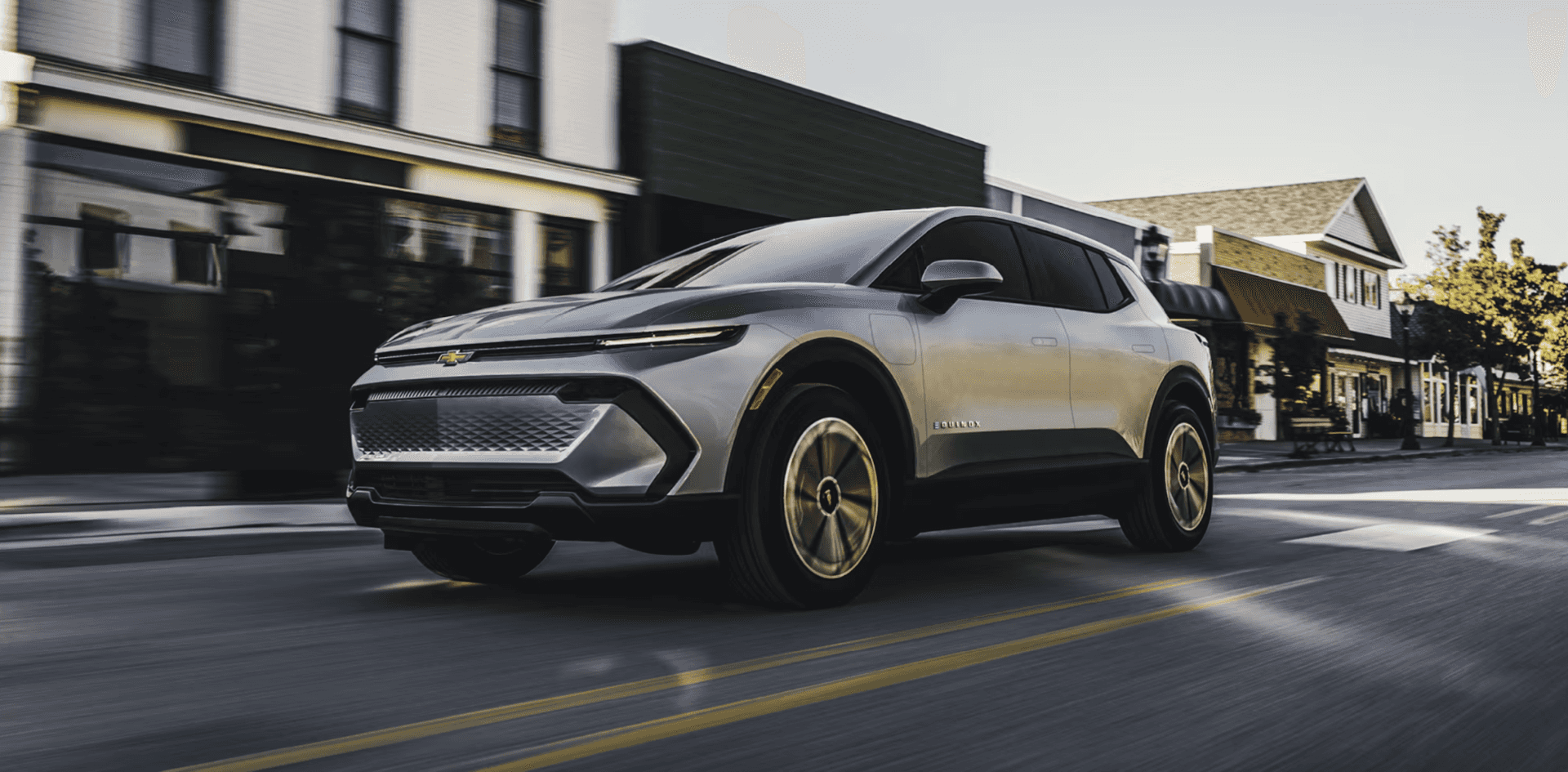 The Chevy Equinox has a sleek exterior design