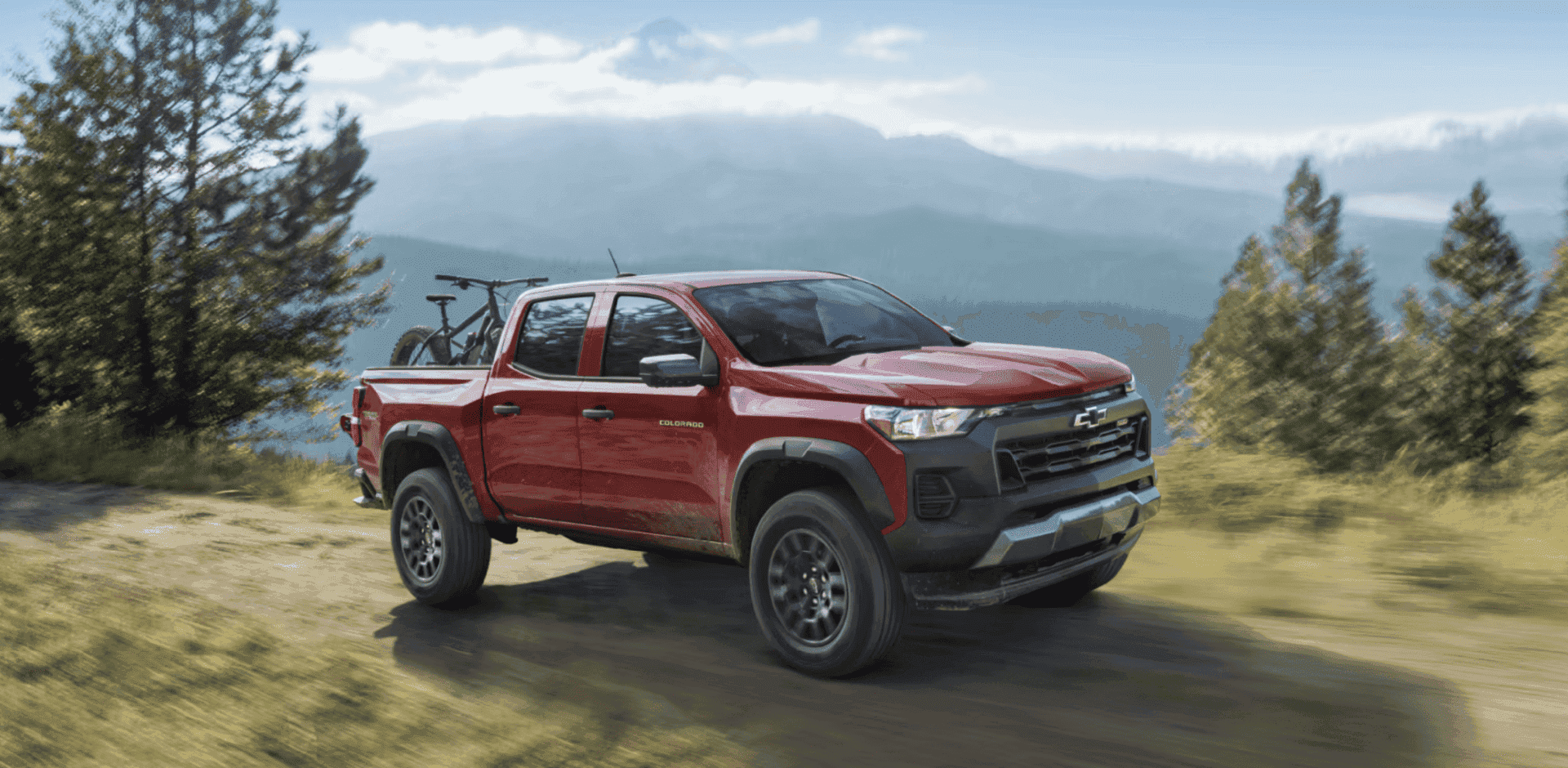 2026 Chevy Colorado in Radiant Red