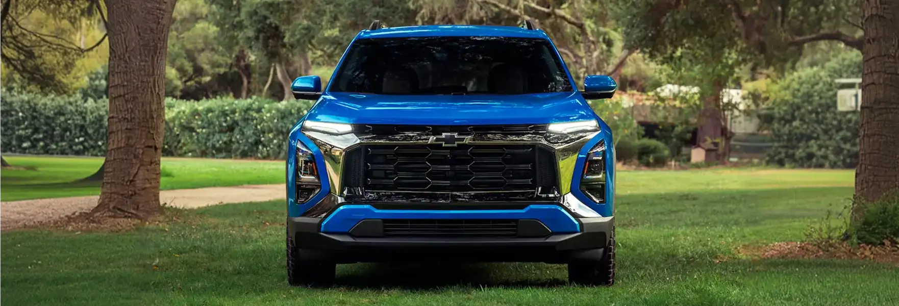 2027 Chevrolet Equinox driving on an open road