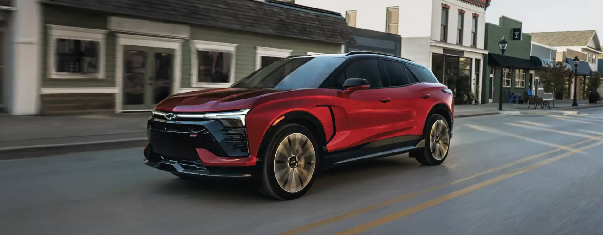 2026 Chevrolet Blazer EV in Radiant Red
