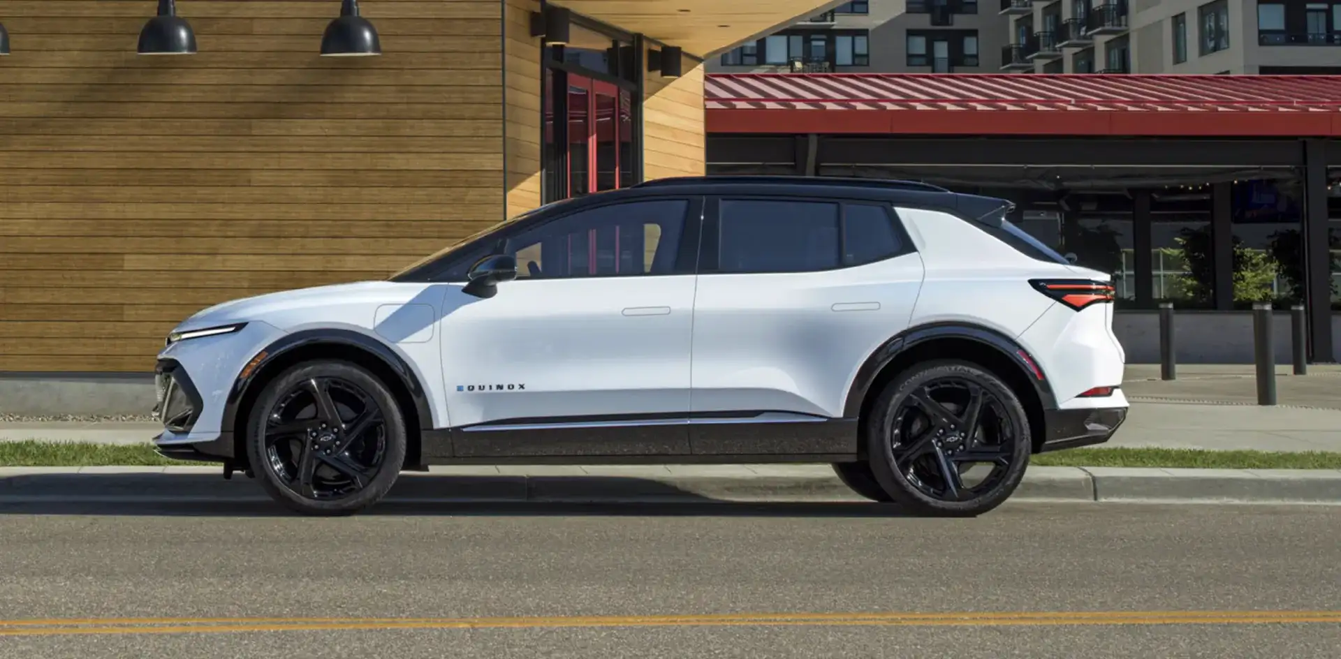 2026 Chevrolet Equinox EV in Summit White/Black