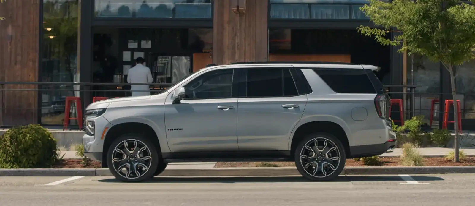 The 2027 Chevrolet Tahoe in Summit White