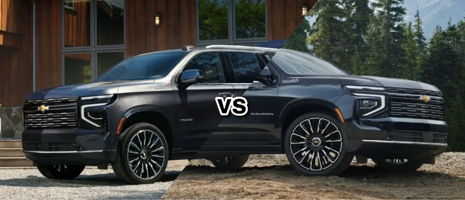 Compare the 2027 Chevrolet Tahoe vs Suburban in Monrovia, CA at Sierra Chevrolet of Monrovia