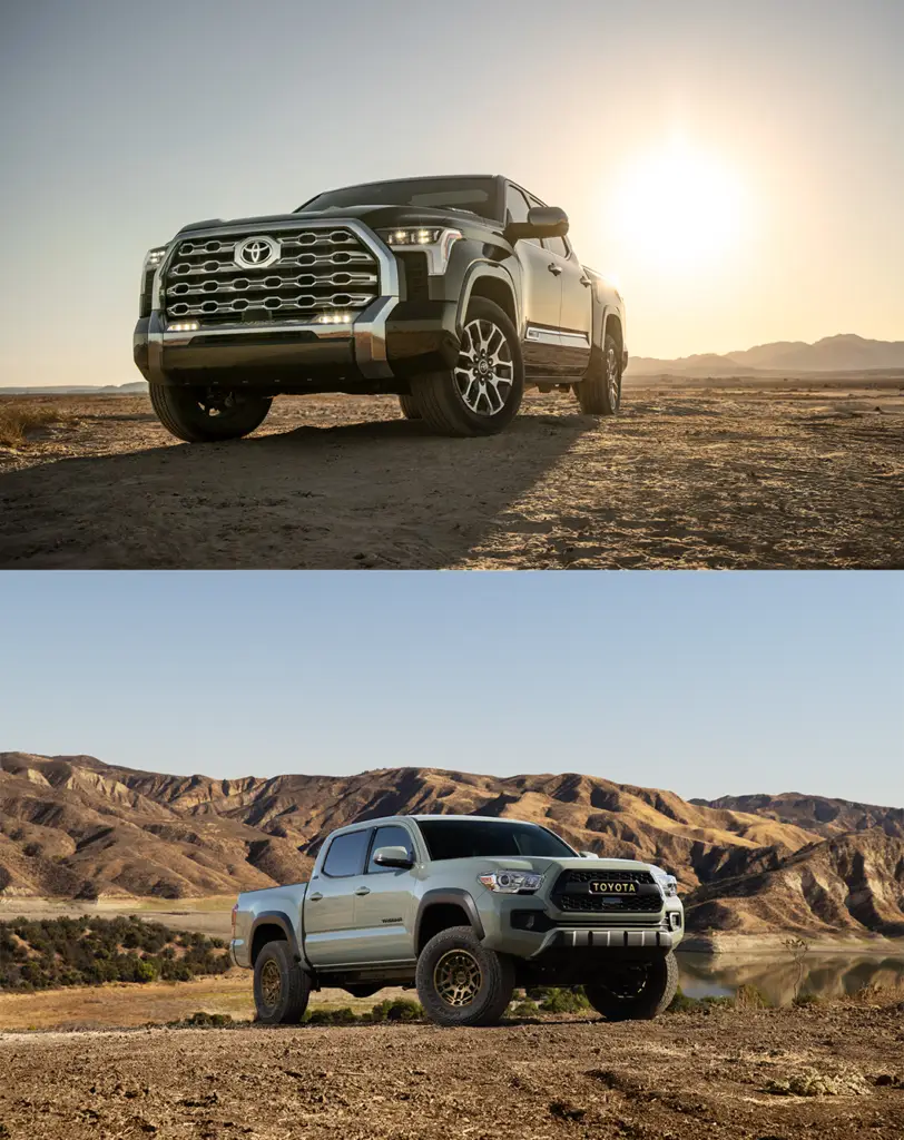 2023 Toyota Tacoma vs. 2023 Toyota Tundra | South Hills Toyota