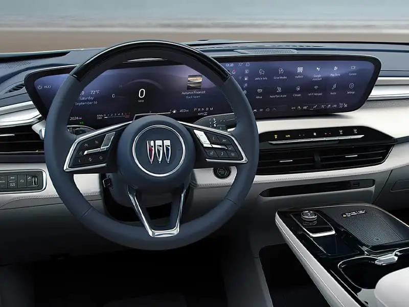 New 2025 Buick Enclave interior comfort features and technology