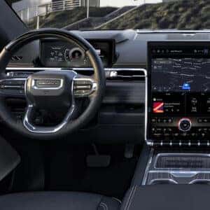 2025 GMC Sierra EV Denali Driver Cockpit View