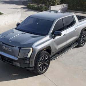 2025 GMC Sierra EV Denali Front Driver Side Top View