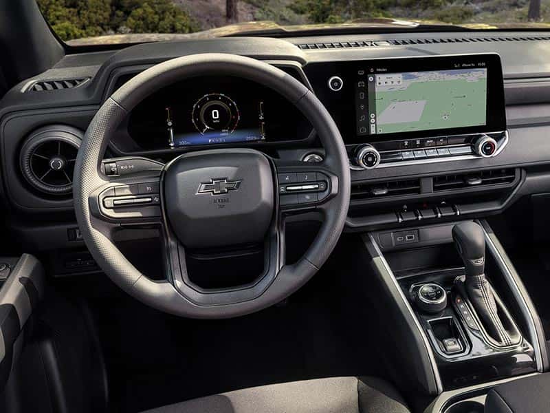 New 2025 Chevrolet Colorado Midsize Pickup Truck Interior Comfort Features and Technology