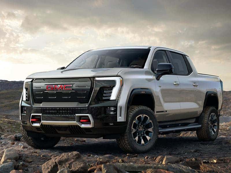 New 2025 GMC Sierra EV Fully-Electric Pickup Truck Trim Levels and Models
