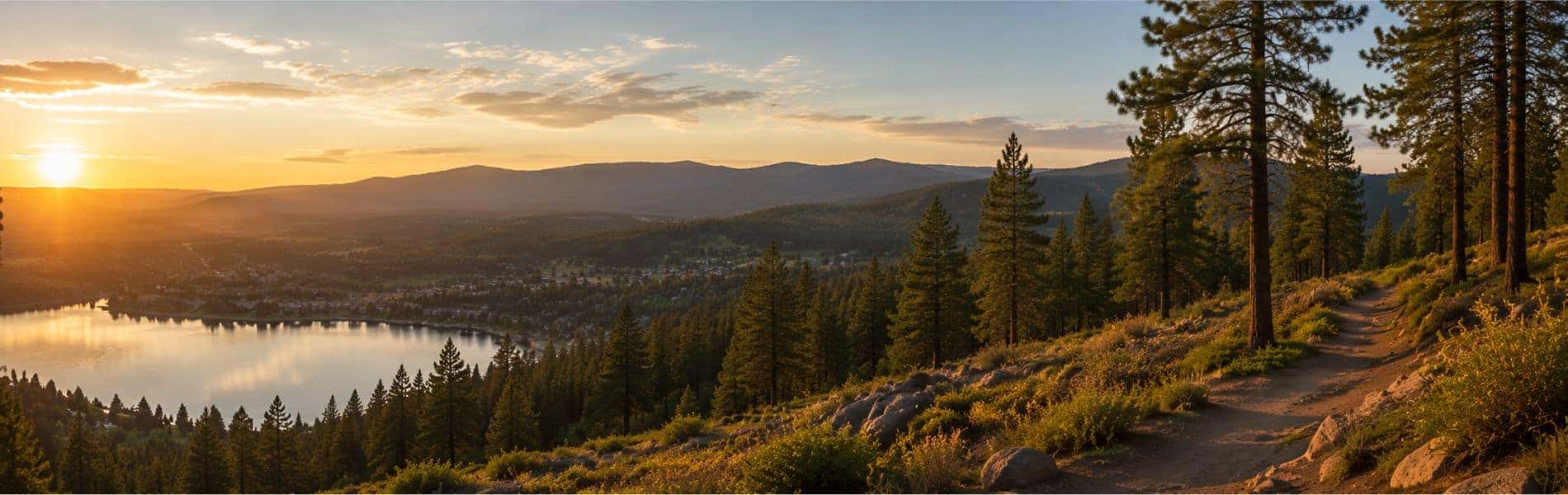 Rathdrum Idaho mountain landscape