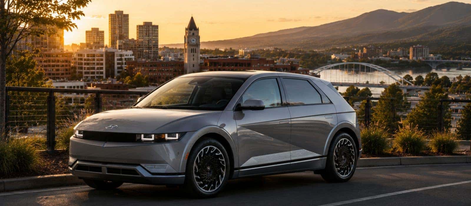 Hyundai IONIQ 5 representing electrified Hyundai choices