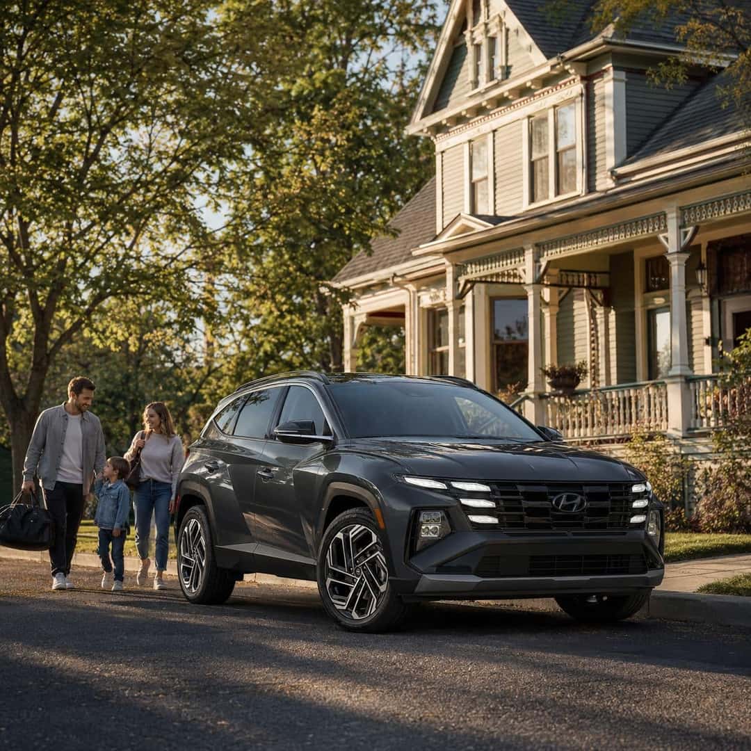 Hyundai Tucson representing everyday and family Hyundai choices