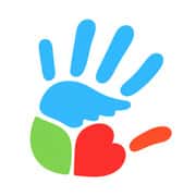 Hyundai Hope On Wheels colorful handprint symbol