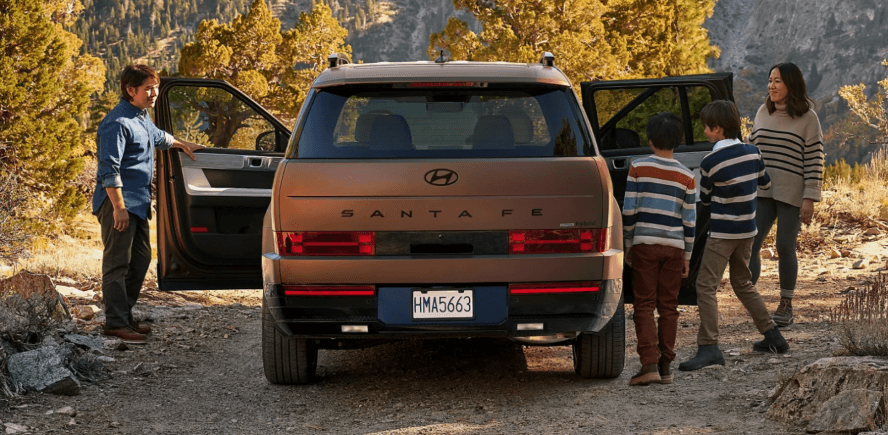 Spokane family getting into a 2027 Sante Fe Hybrid model