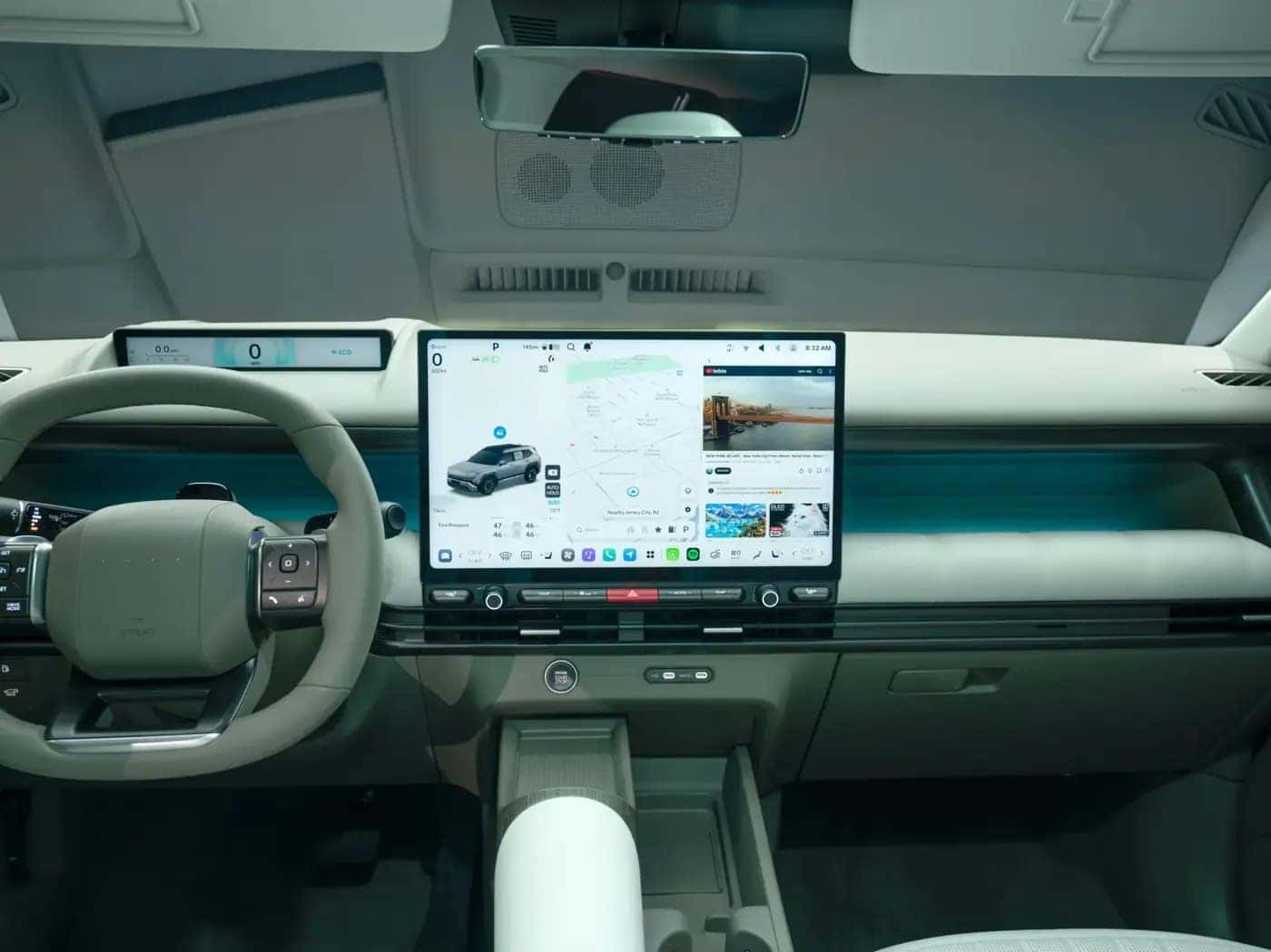 2027 Tucson dashboard and display