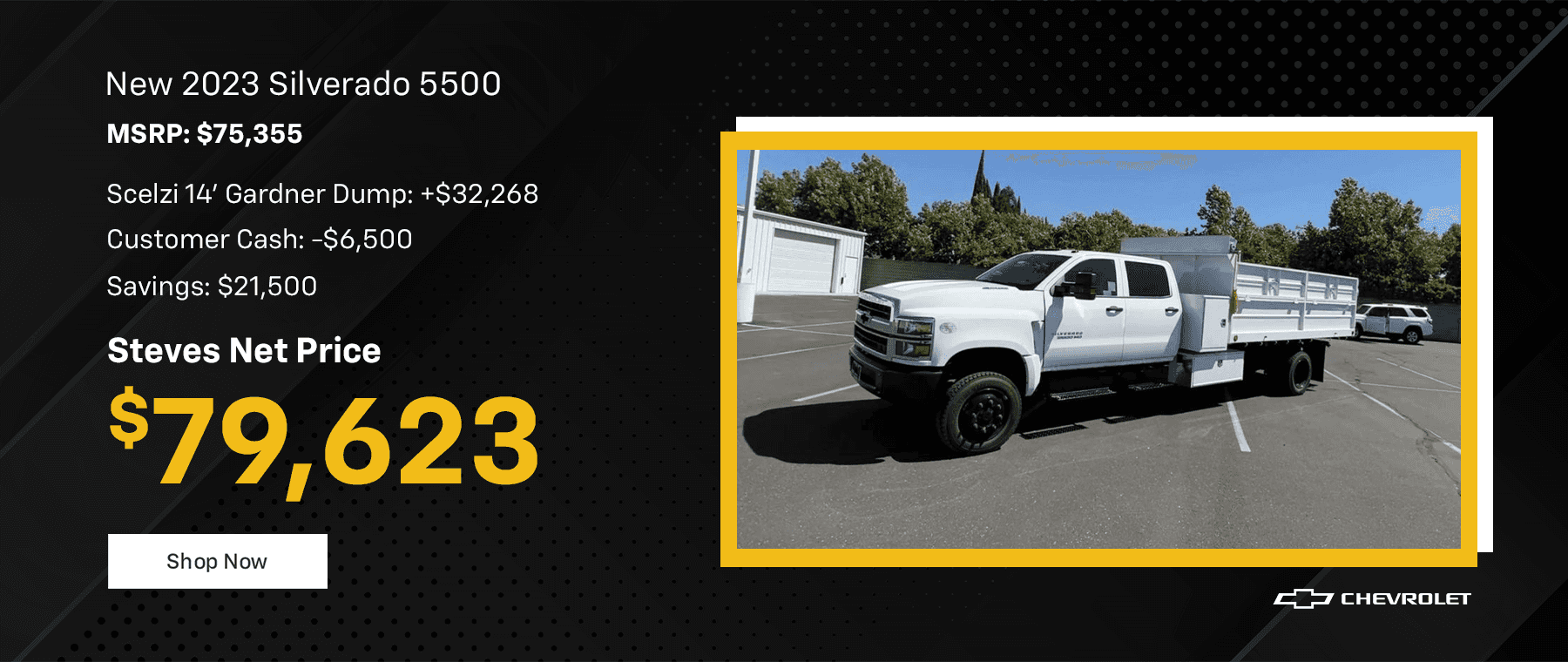 New 2023 Silverado 5500