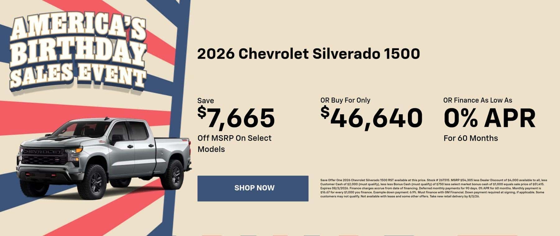 2026 Silverado 1500