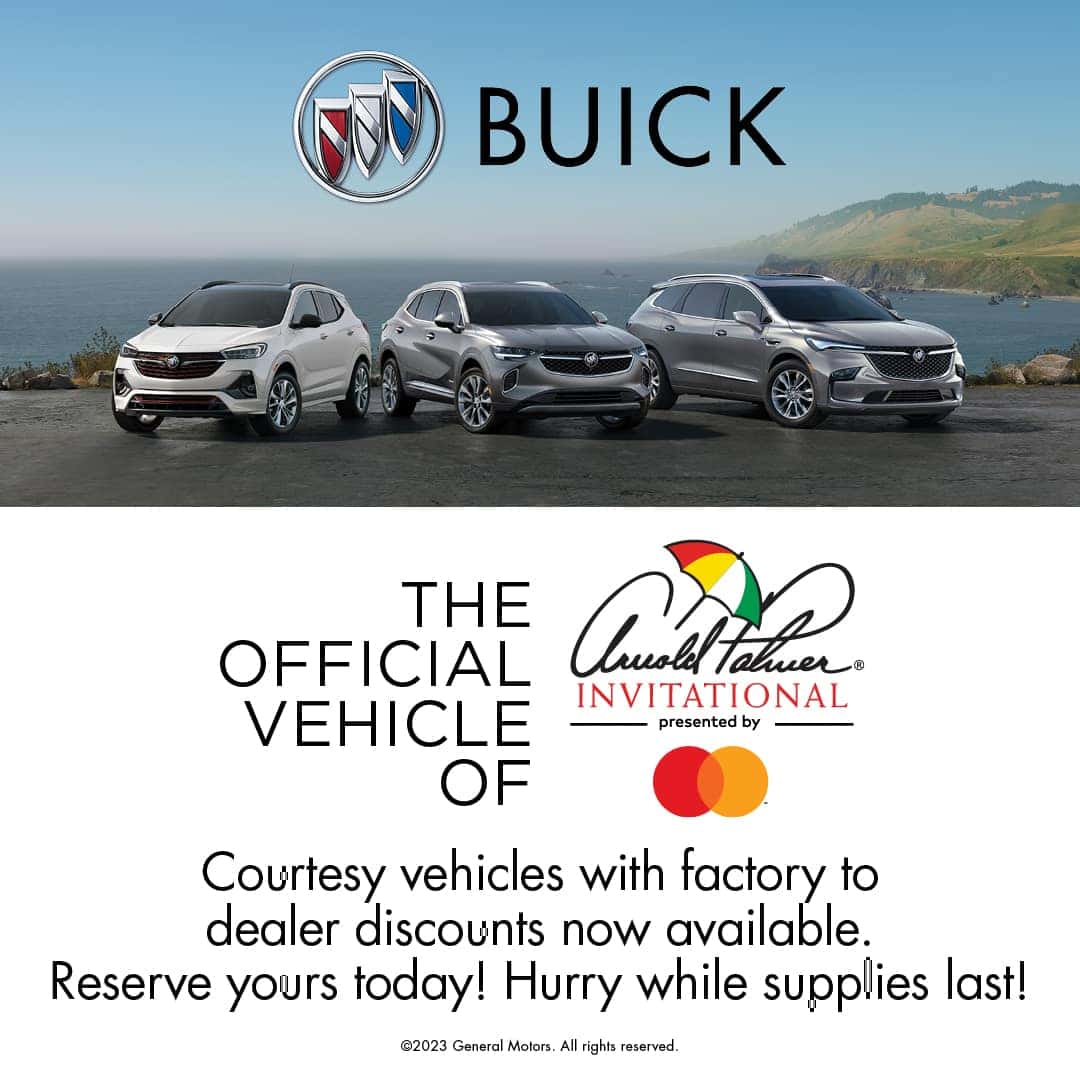 Arnold Palmer Buick Courtesy Vehicles