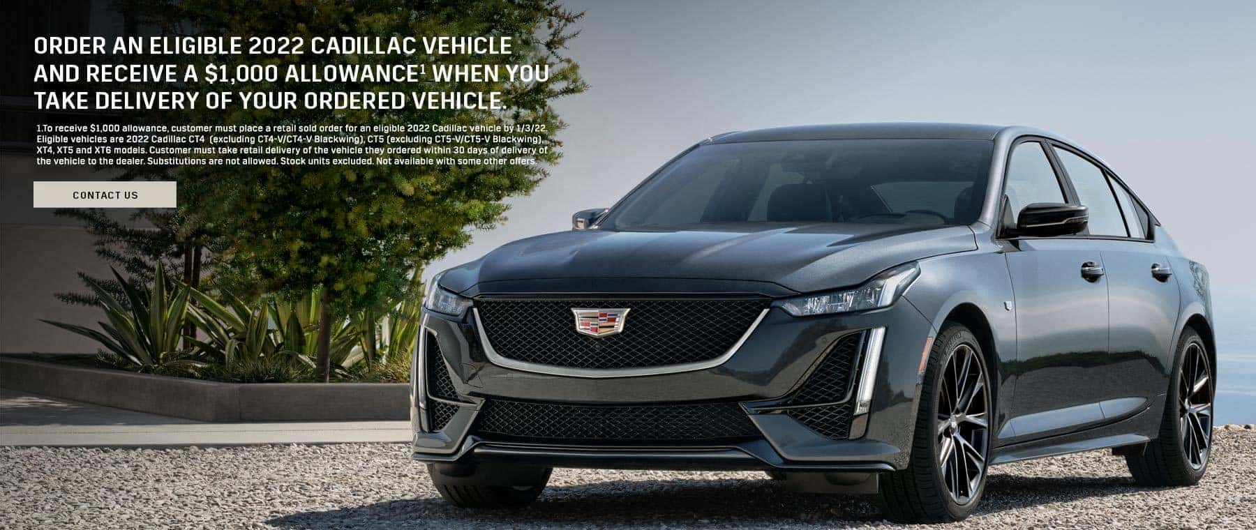 Order a Cadillac
