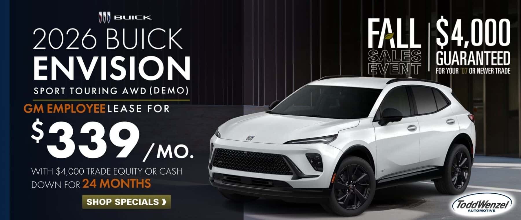 white car sale event