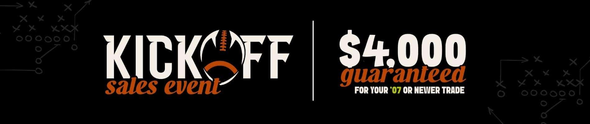 kickoff sales event