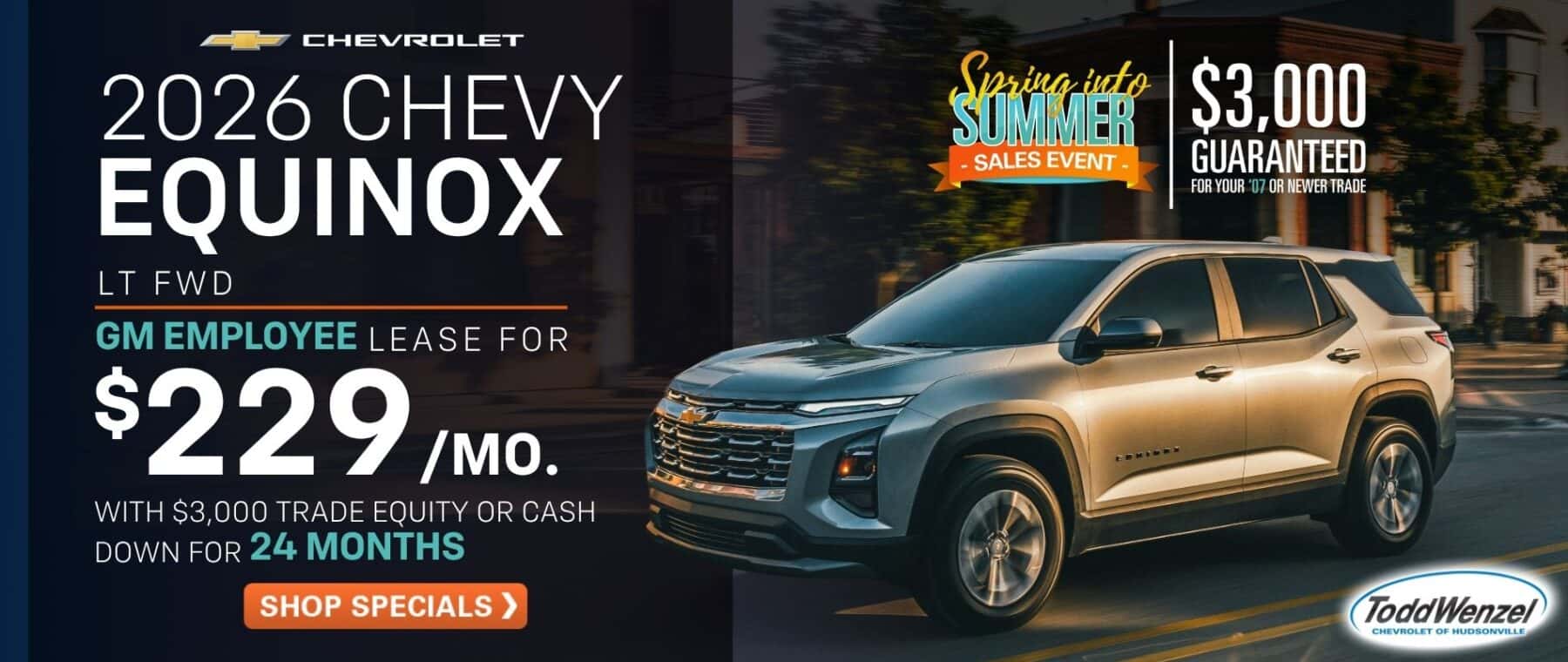 suv sales offer